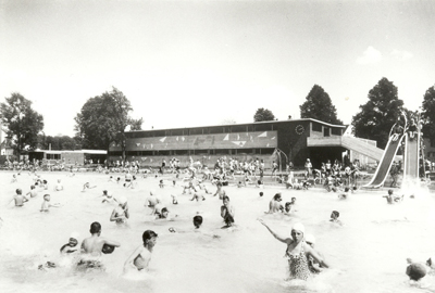 Eröffnung des Donaubades