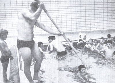 Schwimmkurse wurden zum Dauerprogramm