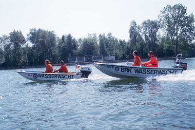 Bootsführertraining im Fetzersee bei Lauingen